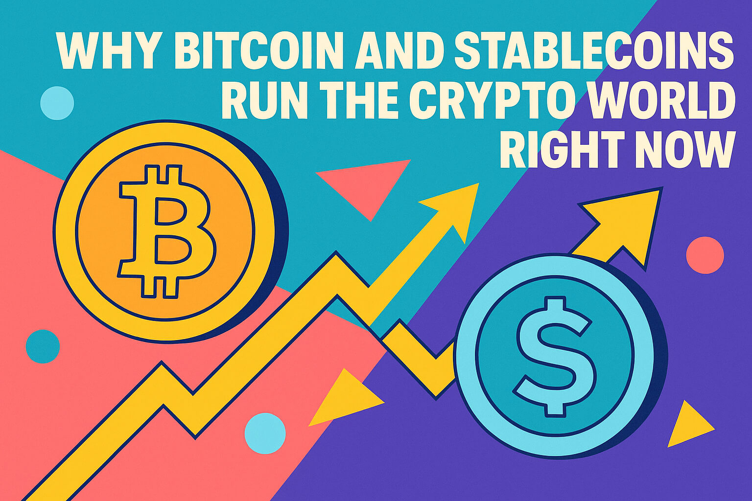 Why Bitcoin and Stablecoins Run the Crypto World Right Now
